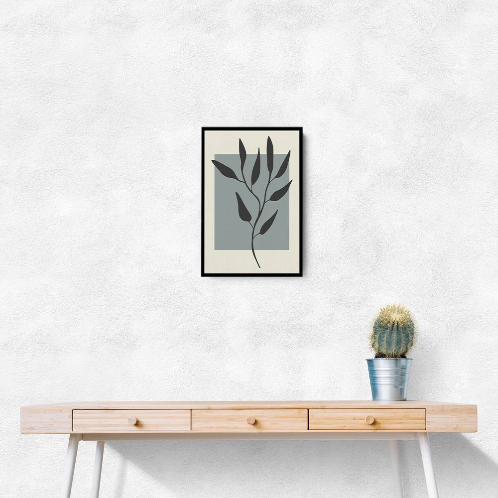 Abstract Minimal Plants #2 Wall Art