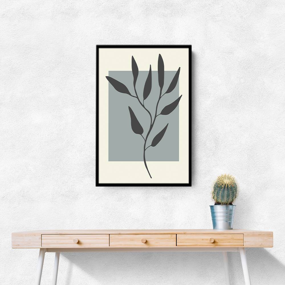 Abstract Minimal Plants #2 Wall Art