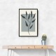 Abstract Minimal Plants #2 Wall Art