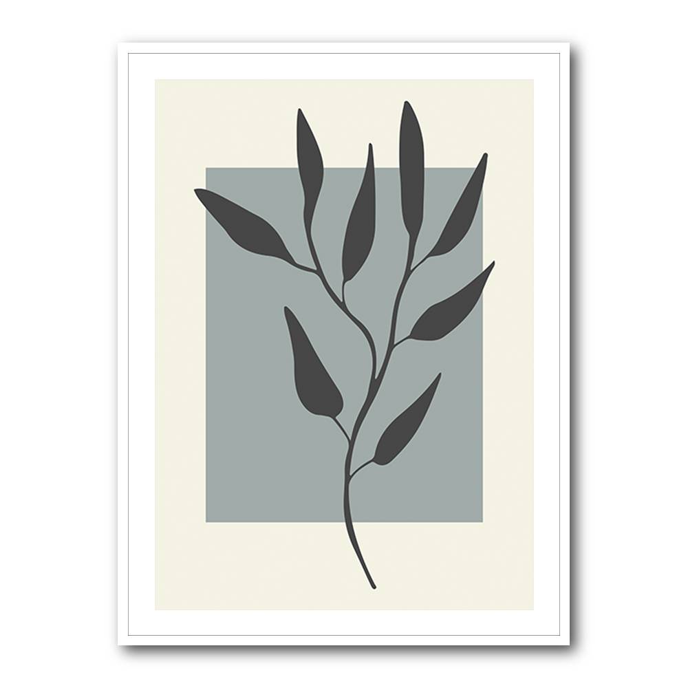 Abstract Minimal Plants #2 Wall Art