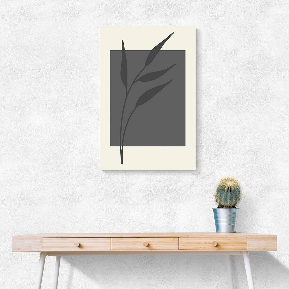 Abstract Minimal Plants #4 Wall Art