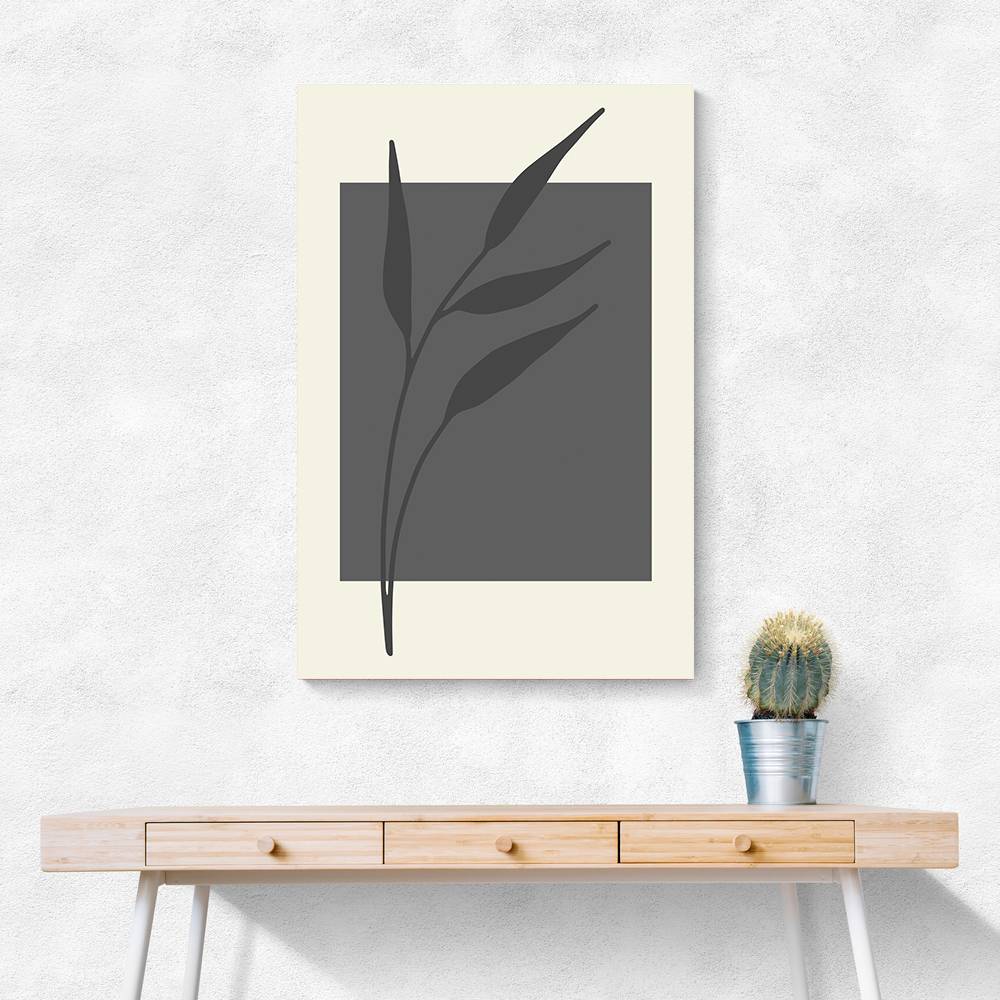 Abstract Minimal Plants #4 Wall Art