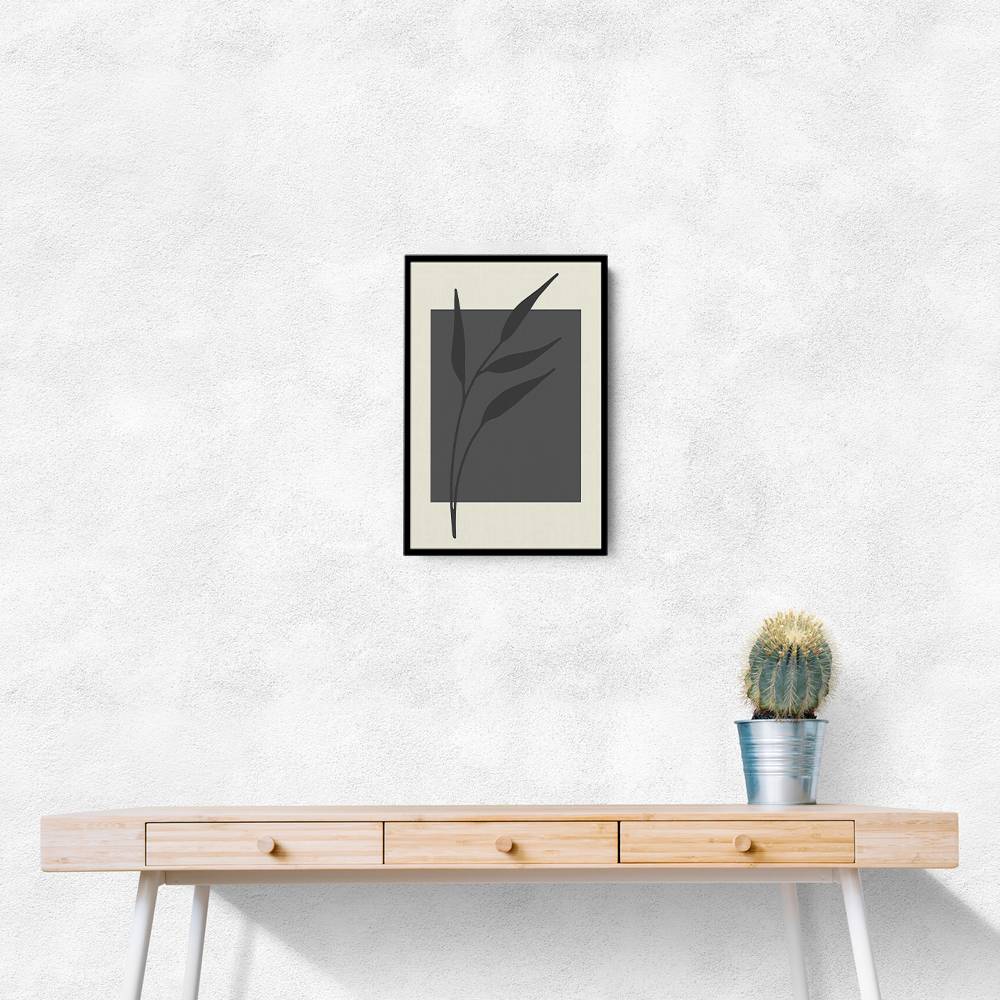 Abstract Minimal Plants #4 Wall Art