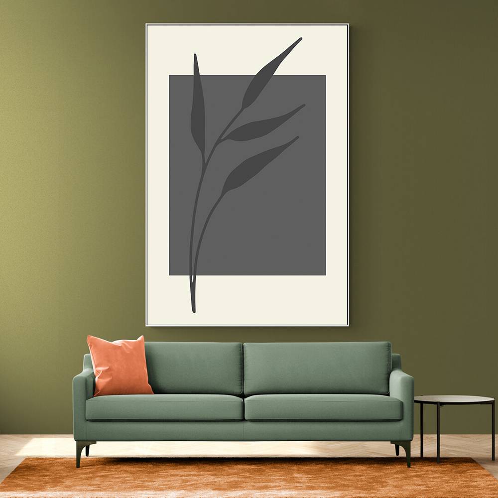 Abstract Minimal Plants #4 Wall Art