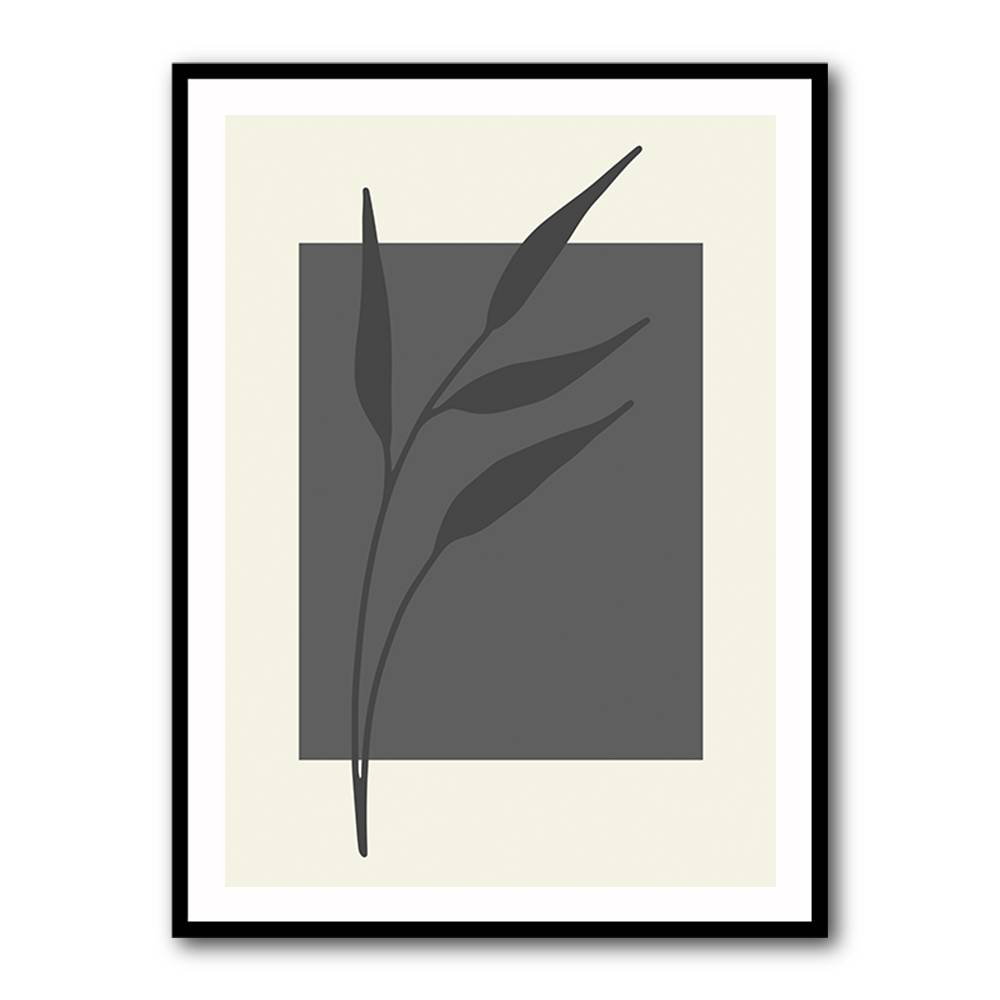 Abstract Minimal Plants #4 Wall Art