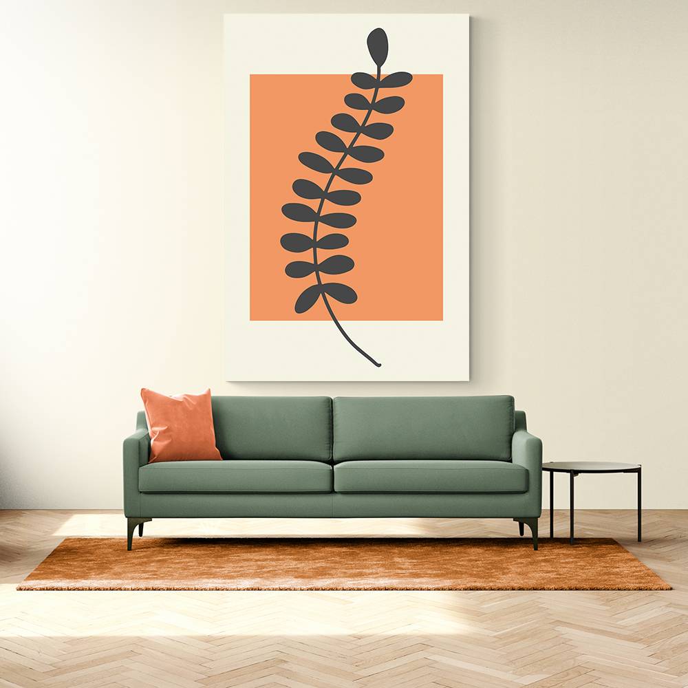  Abstract Minimal Plants #3 Wall Art