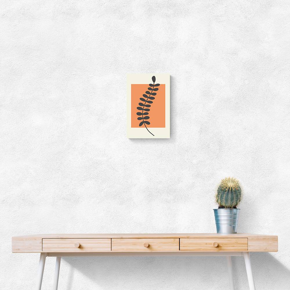  Abstract Minimal Plants #3 Wall Art