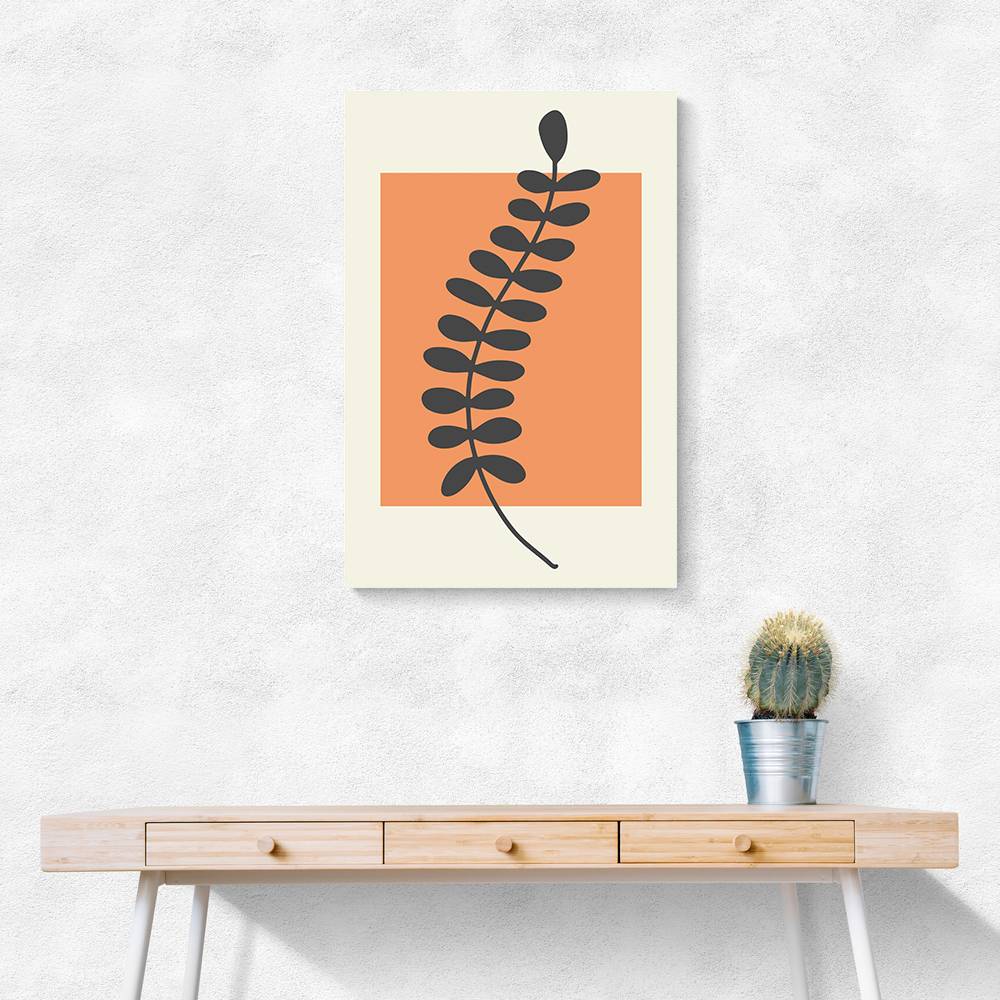  Abstract Minimal Plants #3 Wall Art