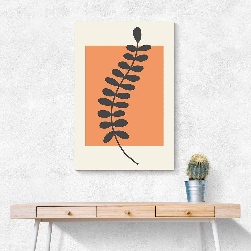  Abstract Minimal Plants #3 Wall Art