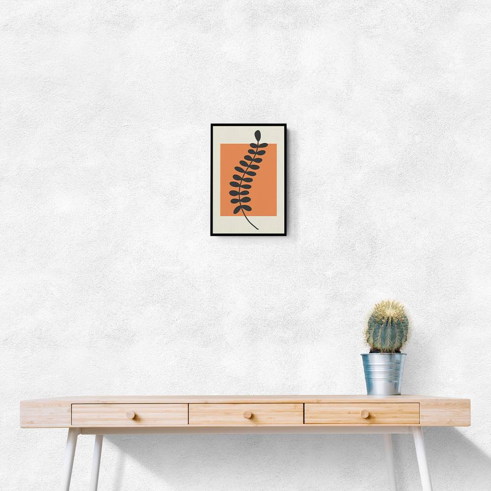  Abstract Minimal Plants #3 Wall Art