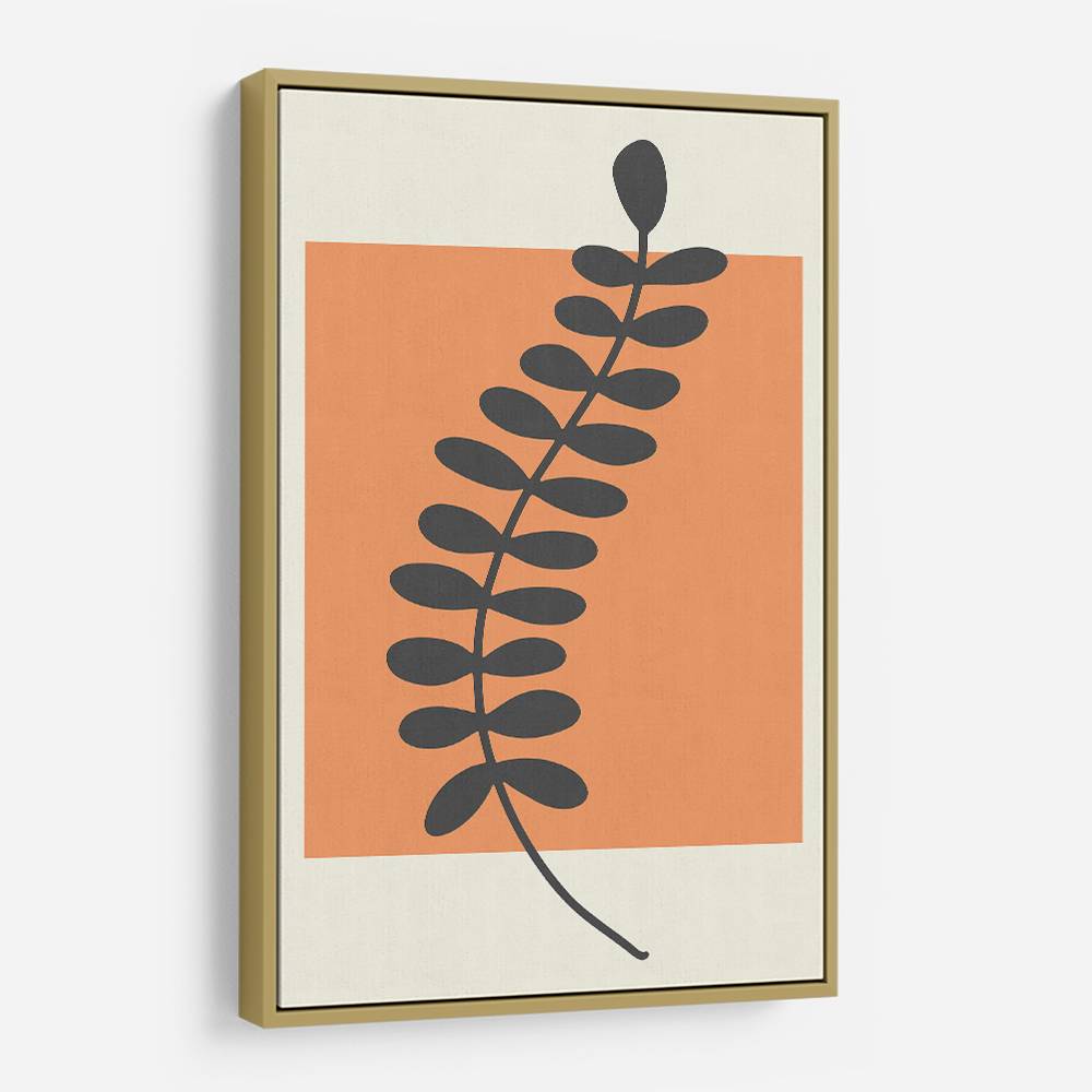  Abstract Minimal Plants #3 Wall Art