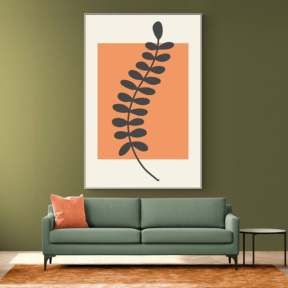  Abstract Minimal Plants #3 Wall Art