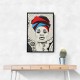 Abstract Minimal Strong Woman Wall Art