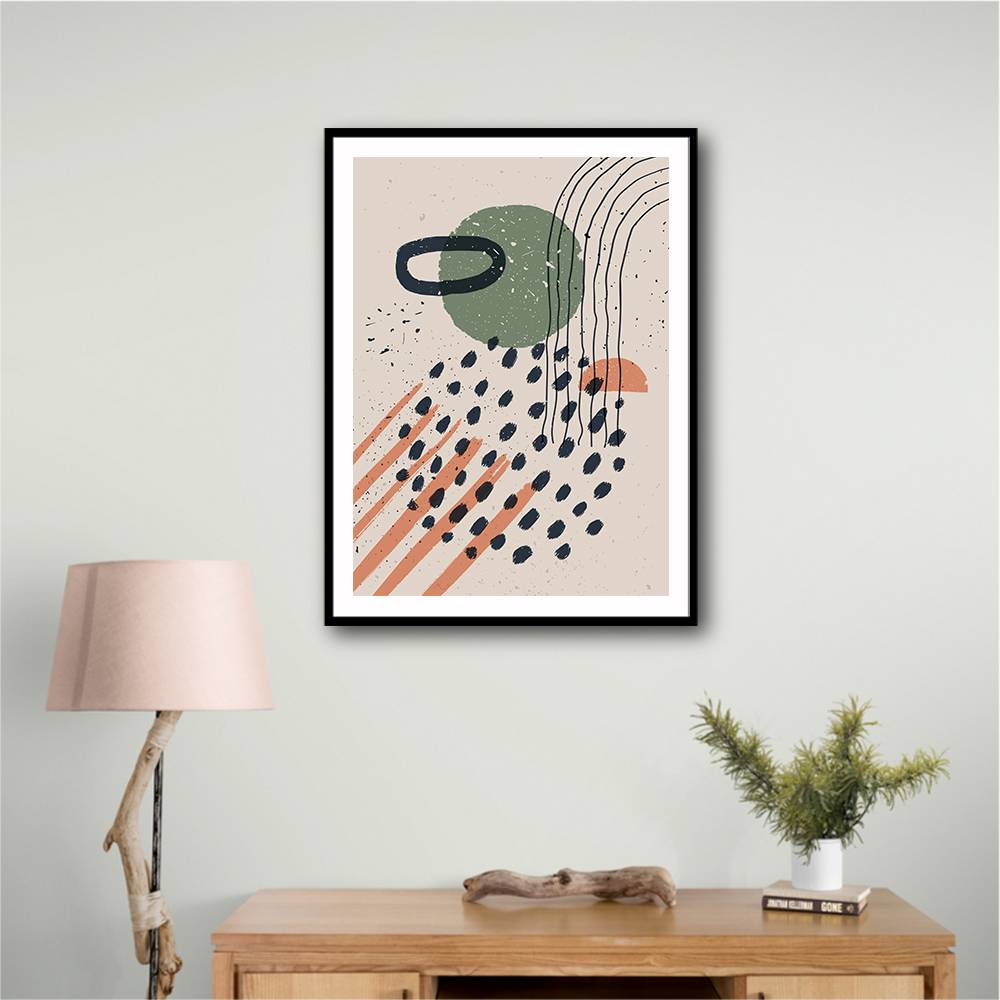 Abstract Poster Series #1 Wall Art