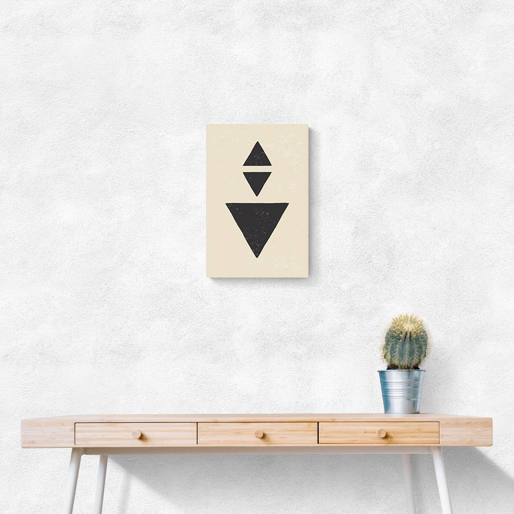 Abstract Triangles #3 Wall Art