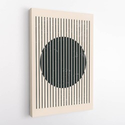 Black And White Geometric Shapes #1 Wall Art