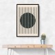 Black And White Geometric Shapes #1 Wall Art