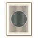 Black And White Geometric Shapes #1 Wall Art