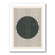 Black And White Geometric Shapes #1 Wall Art