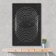 Black And White Circles Wall Art