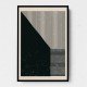 Black And White Geometric Shapes #3 Wall Art