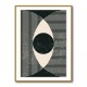 Black And White Geometric Shapes #2 Wall Art