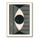 Black And White Geometric Shapes #2 Wall Art