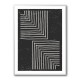 Black And White Line #1 Wall Art