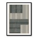 Black And White Geometric Shapes #4 Wall Art