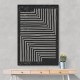 Black And White Line #2 Wall Art