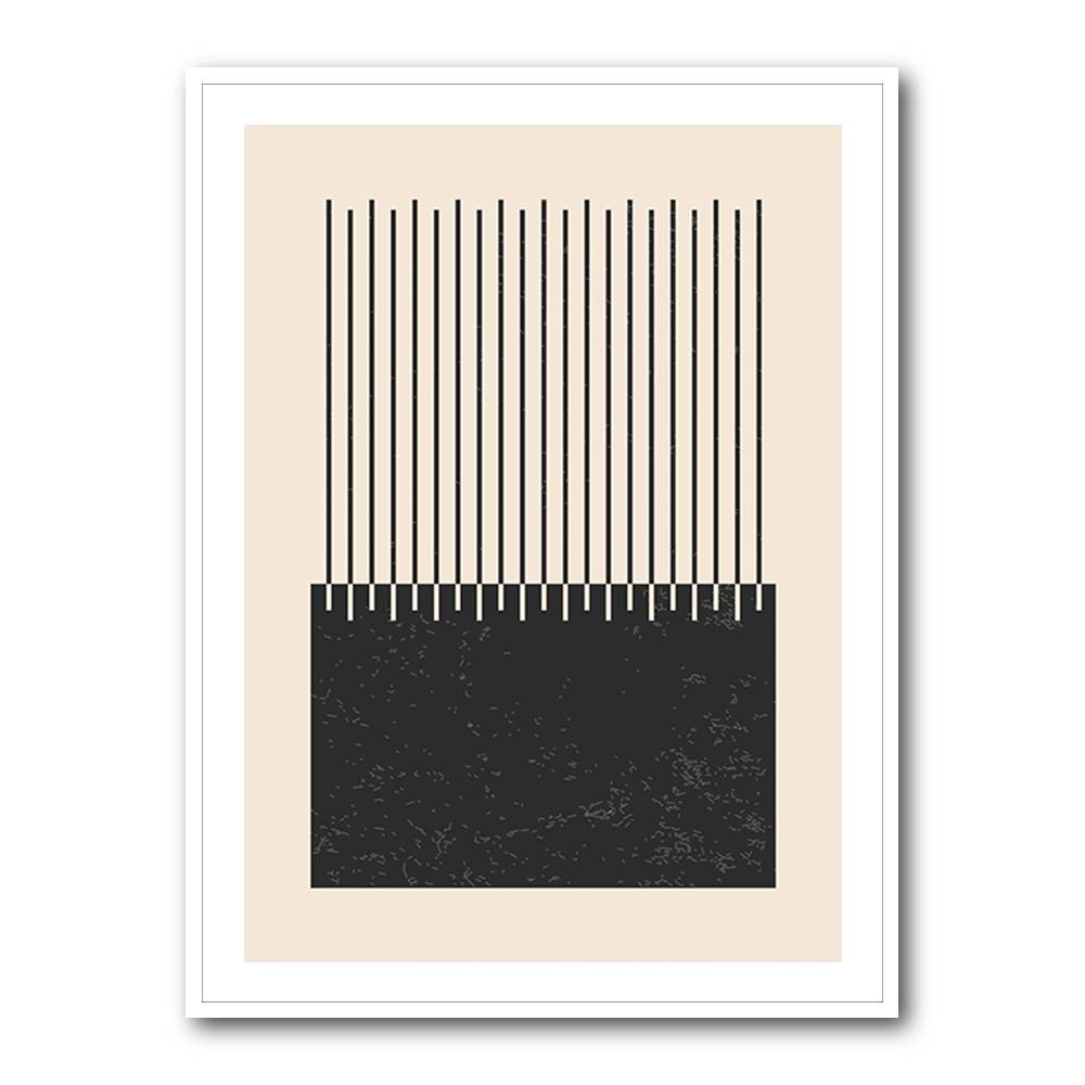 Black And White Line Series #2 Wall Art