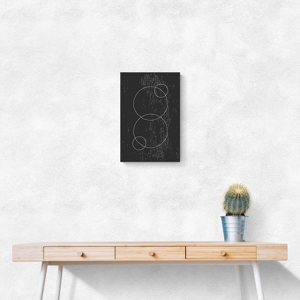 Black And White Minimal Set #1 Wall Art