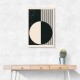 Black And White Planets Series #3 Wall Art