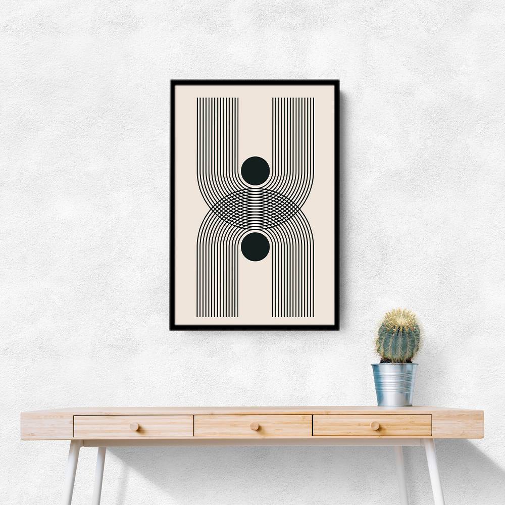 Black Boho Vibe Series #2 Wall Art