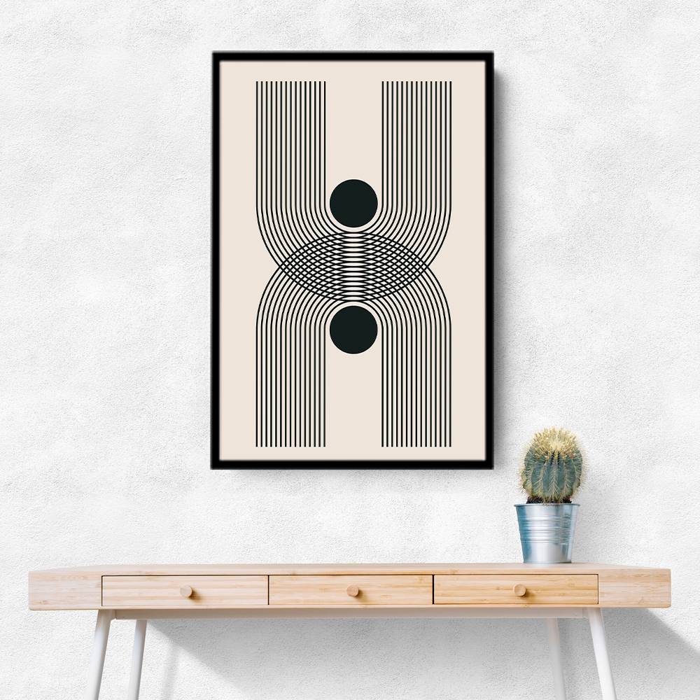 Black Boho Vibe Series #2 Wall Art