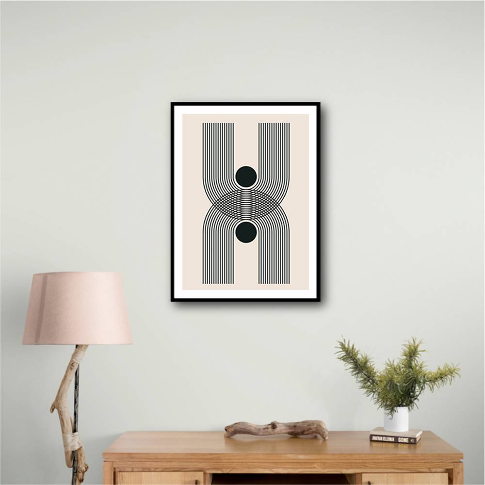 Black Boho Vibe Series #2 Wall Art