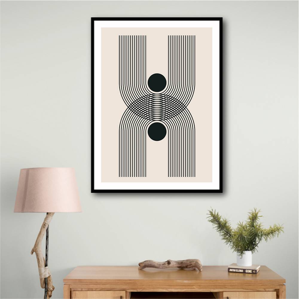 Black Boho Vibe Series #2 Wall Art