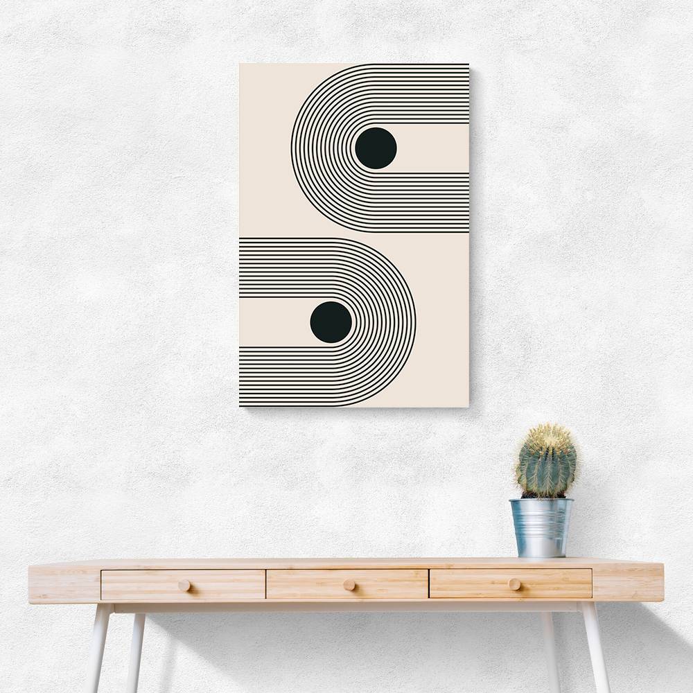 Black Boho Vibe Series #6 Wall Art