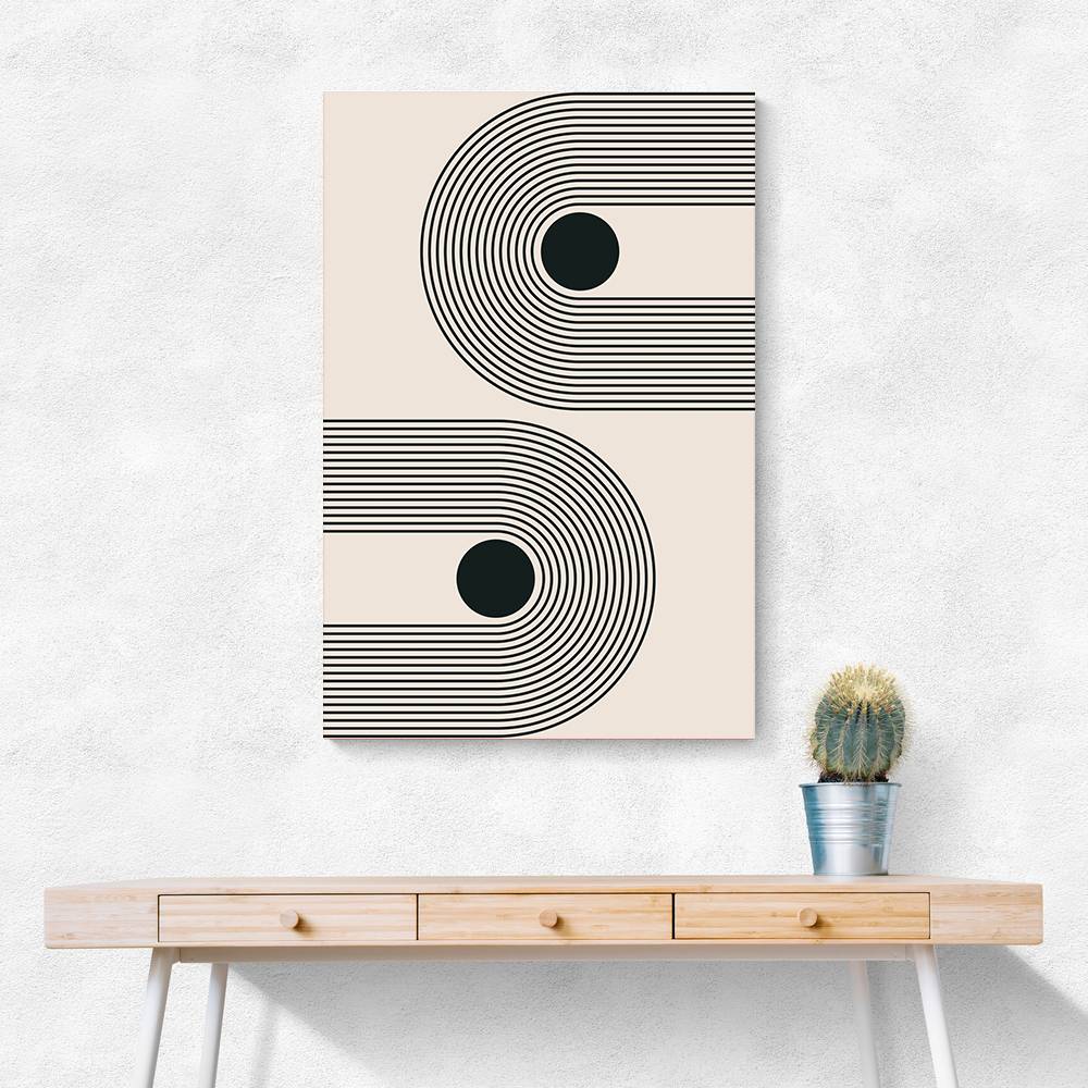 Black Boho Vibe Series #6 Wall Art