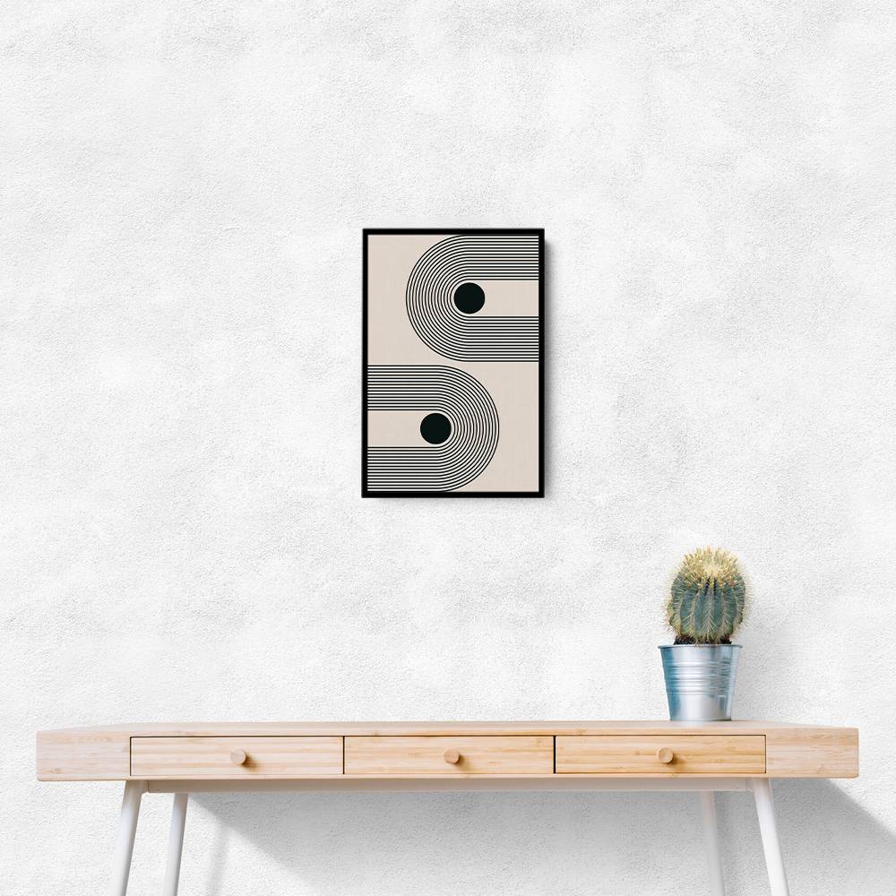 Black Boho Vibe Series #6 Wall Art