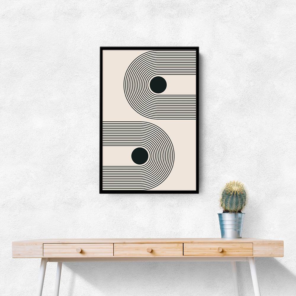 Black Boho Vibe Series #6 Wall Art