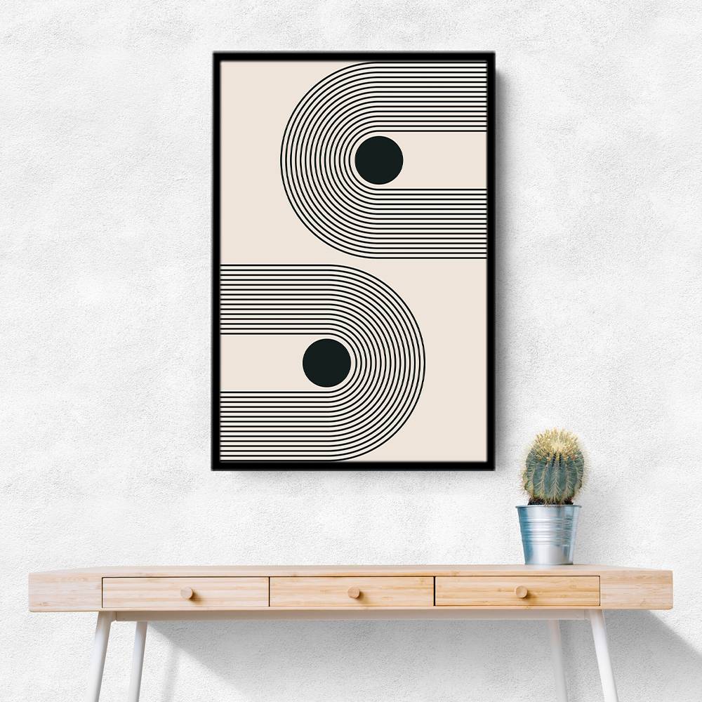 Black Boho Vibe Series #6 Wall Art