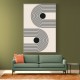 Black Boho Vibe Series #6 Wall Art