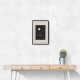 Black Minimal Mountains #3 Wall Art