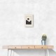 Black Minimal Mountains #4 Wall Art