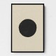 Black Minimal Shapes Series #4 Wall Art