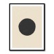 Black Minimal Shapes Series #4 Wall Art