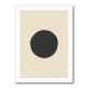 Black Minimal Shapes Series #4 Wall Art