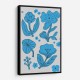 Blue Flowers Wall Art