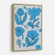 Blue Flowers Wall Art